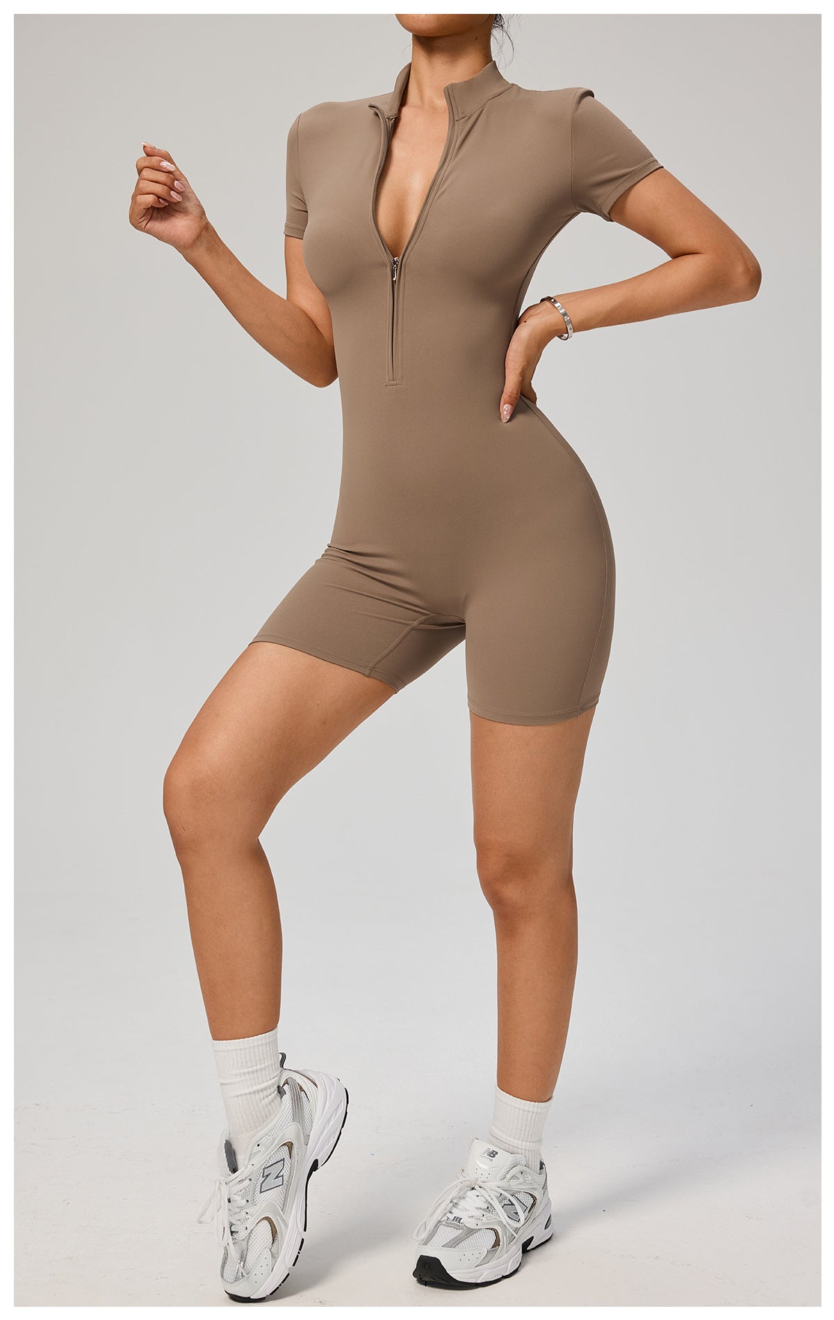 Serena Zip Sculpt Jumpsuit