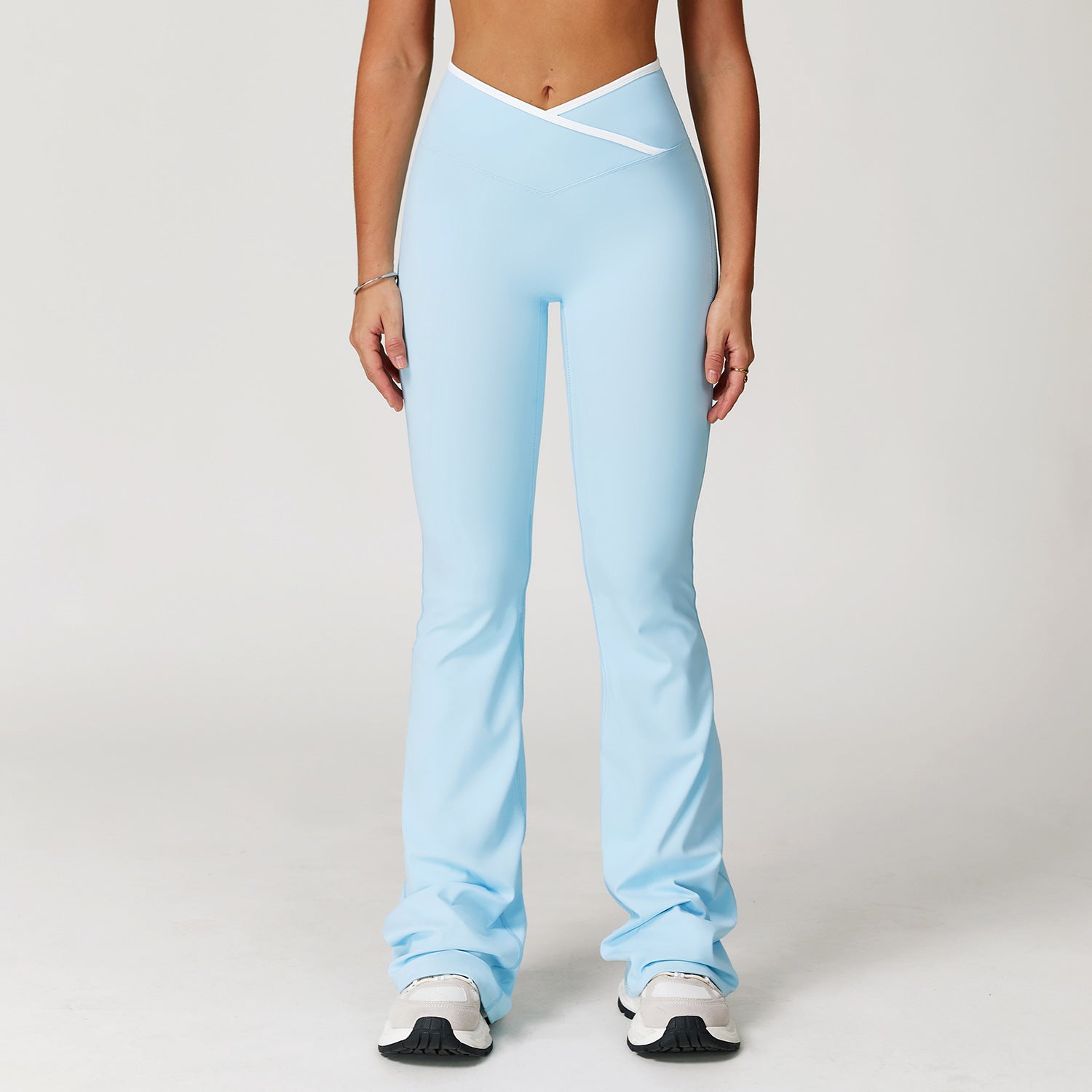 Valentina Cross-Waist Yoga Pants