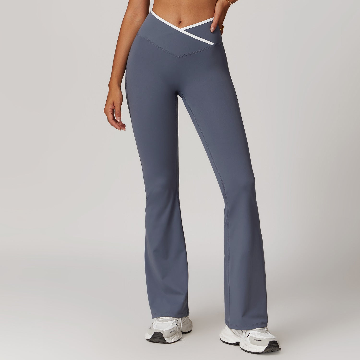 Valentina Cross-Waist Yoga Pants