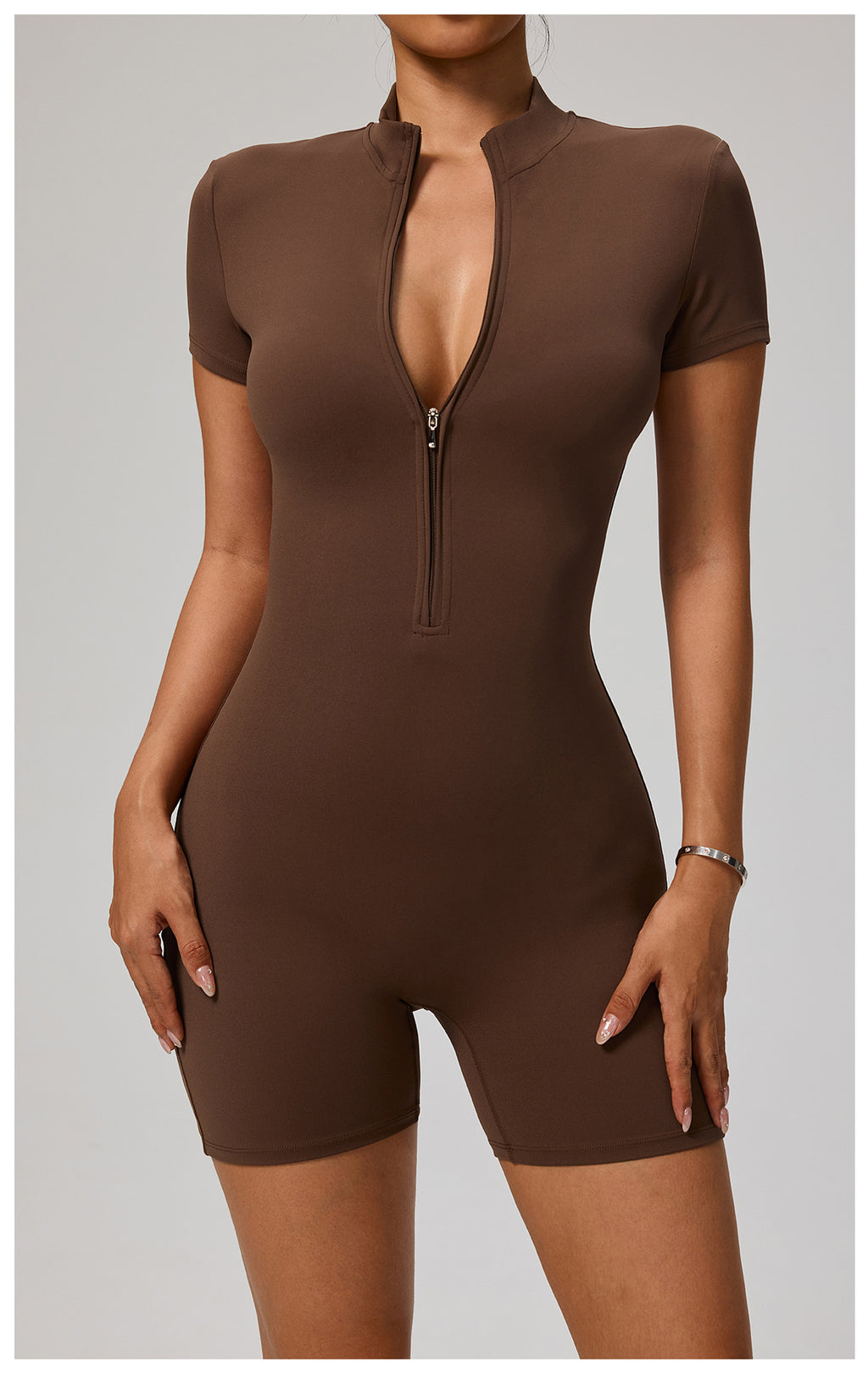 Serena Zip Sculpt Jumpsuit