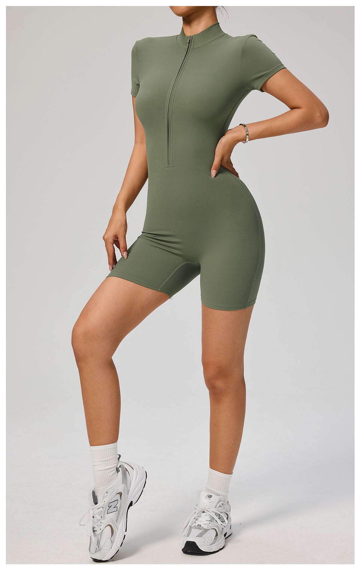 Serena Zip Sculpt Jumpsuit