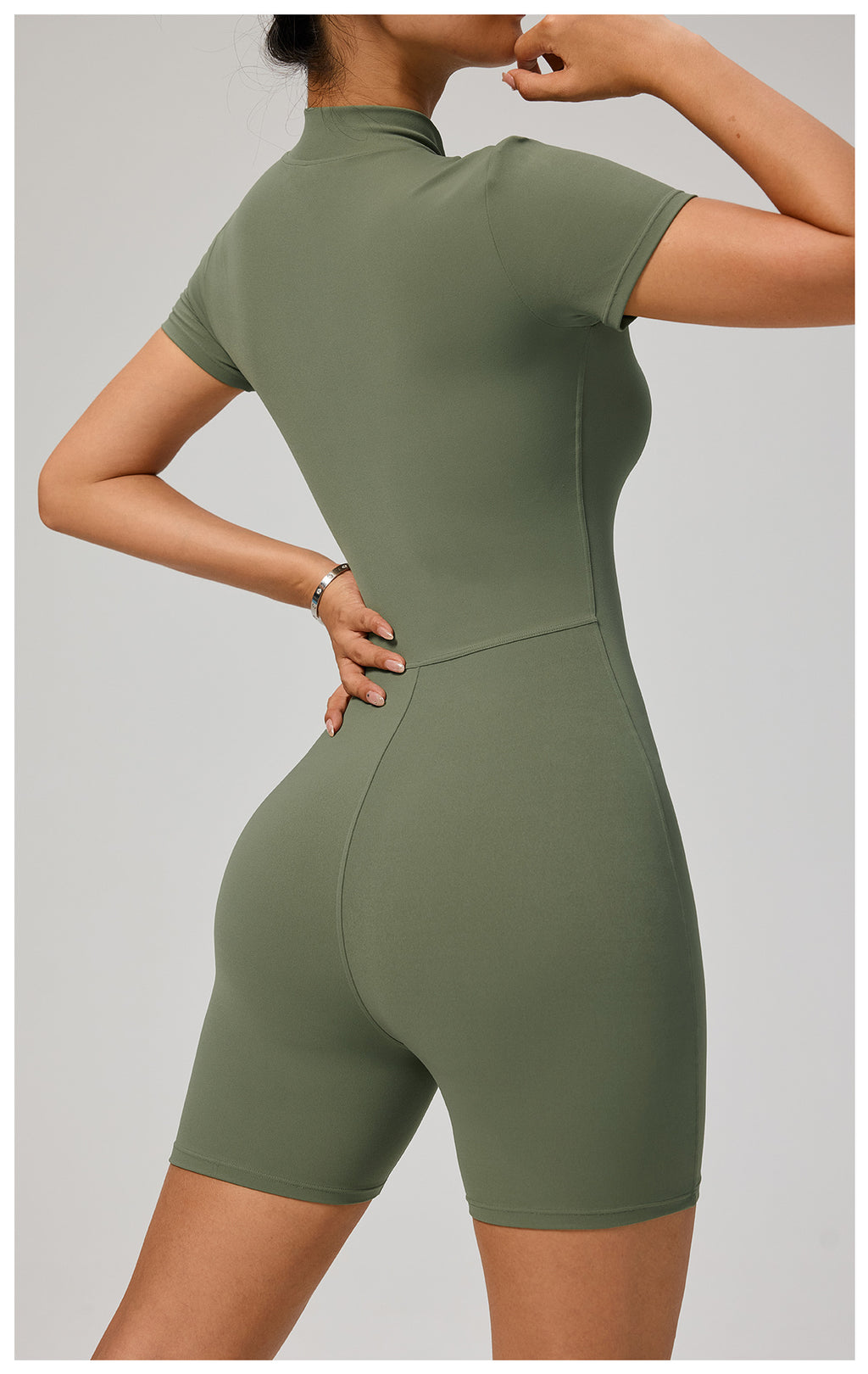 Serena Zip Sculpt Jumpsuit